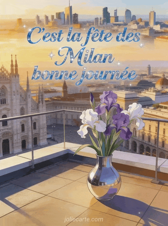 Bonne fête Milan - Bonne fete milan image