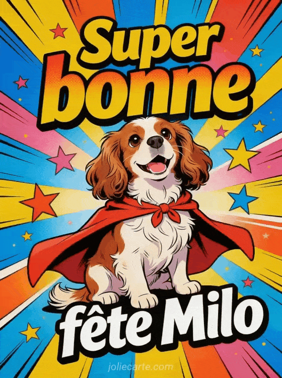 Bonne fête Milo - Bonne fete milo drole