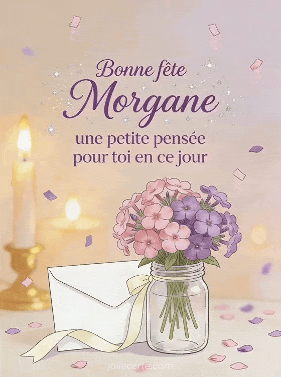 Bonne fête Morgane - Bonne fete morgane souhaiter