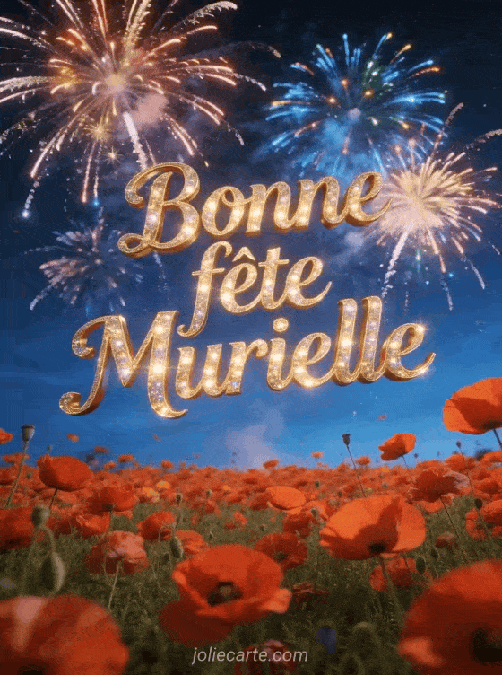 Bonne fête Murielle - Murielle bonne fete image