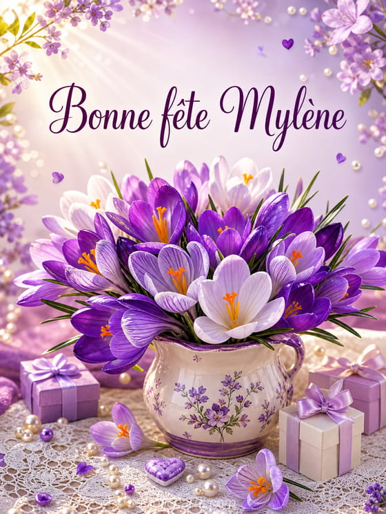 Carte bonne fĂȘte MylĂšne