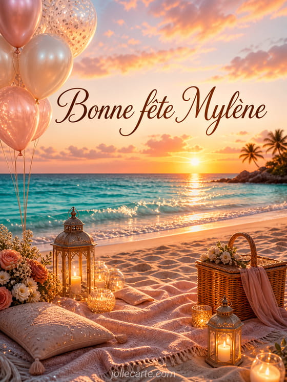 Carte bonne fĂȘte MylĂšne