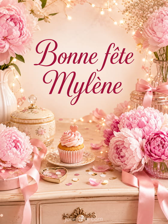 Carte bonne fĂȘte MylĂšne