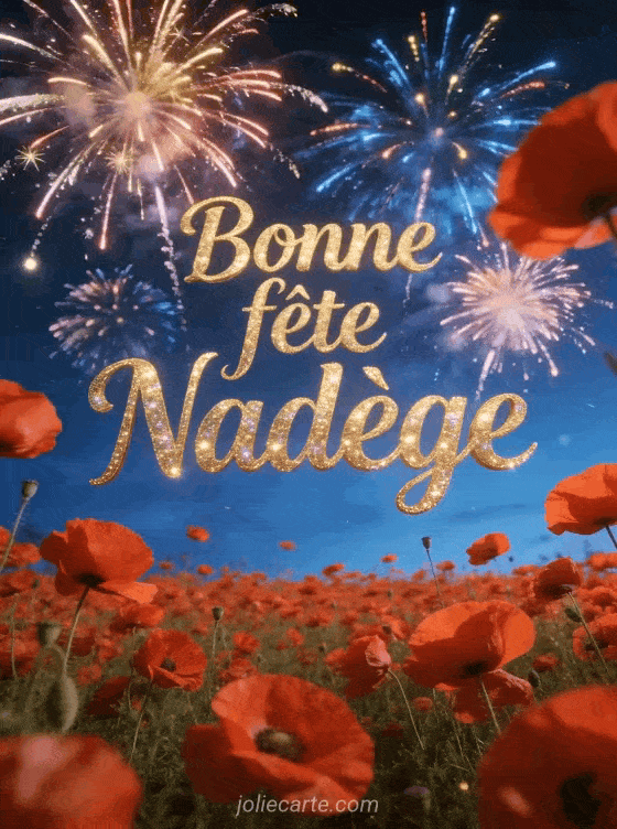 Bonne fête Nadege - Nadege bonne fete image