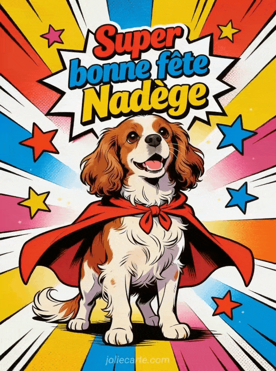 Bonne fête Nadege - Nadege gif bonne fete gratuit