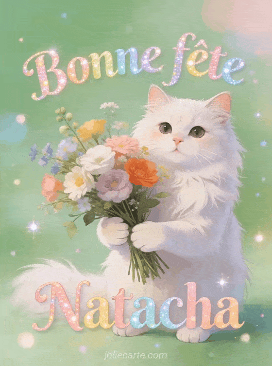 Bonne fête Natacha - Natacha gif bonne fete