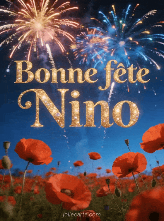 Bonne fête Nino - Bonne fete nino gratuit