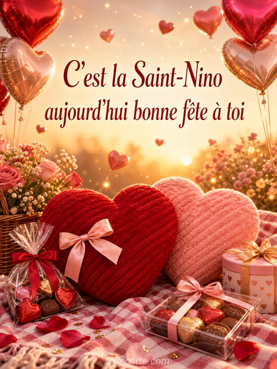 Carte bonne fĂȘte Nino