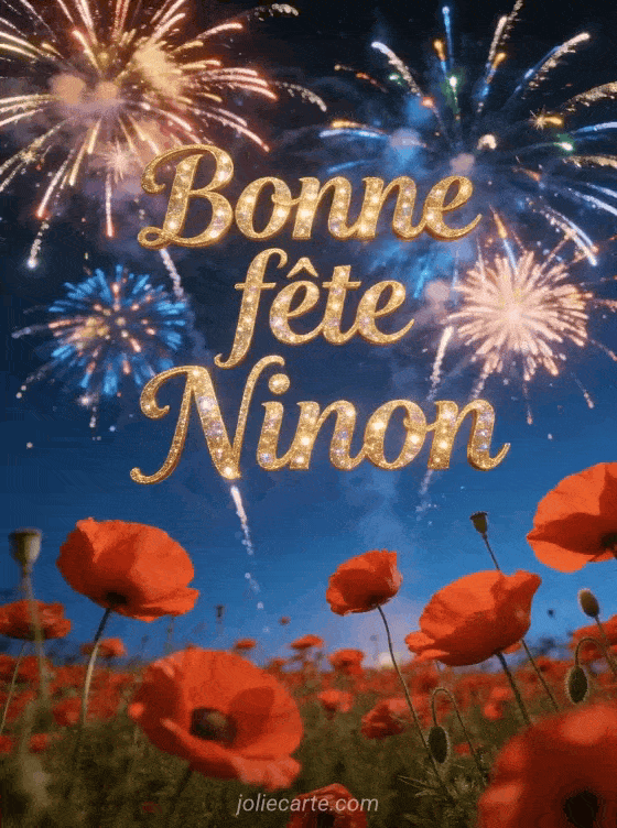 Bonne fête Ninon - Bonne fete ninon gratuit