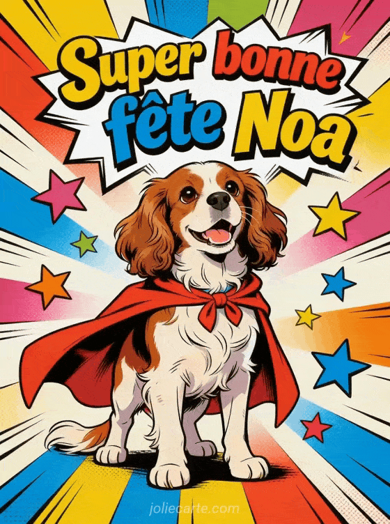 Bonne fête Noa - Noa gif bonne fete gratuit