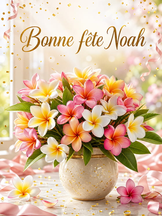 Carte bonne fête Noah