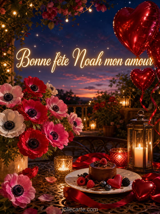Carte bonne fête Noah