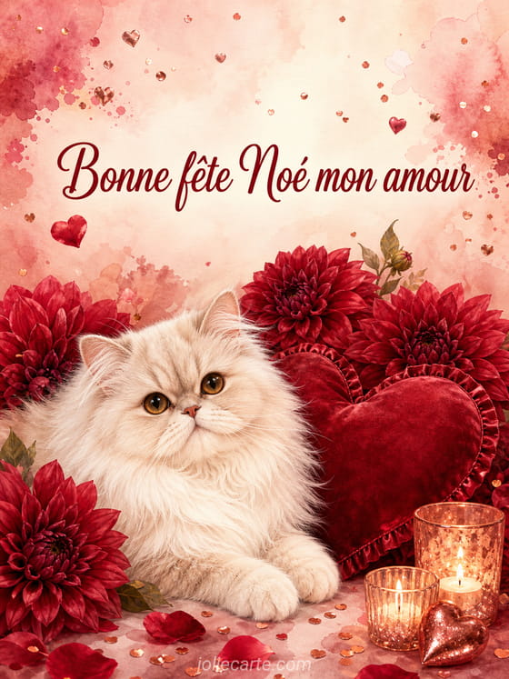 Carte bonne fête Noé