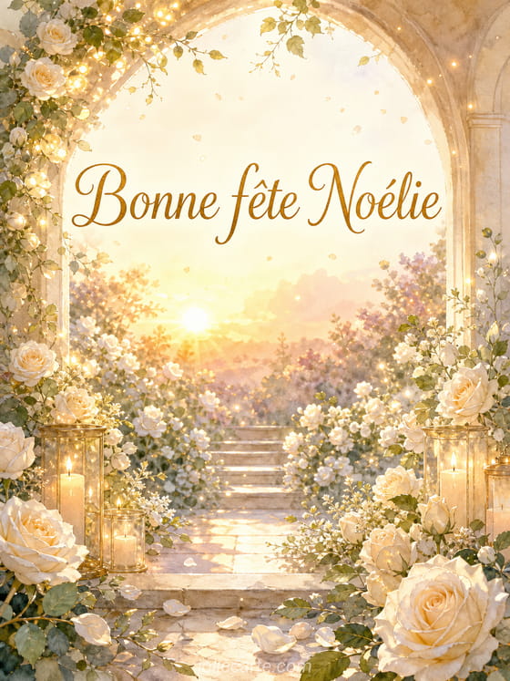 Carte bonne fĂȘte NoĂ©lie