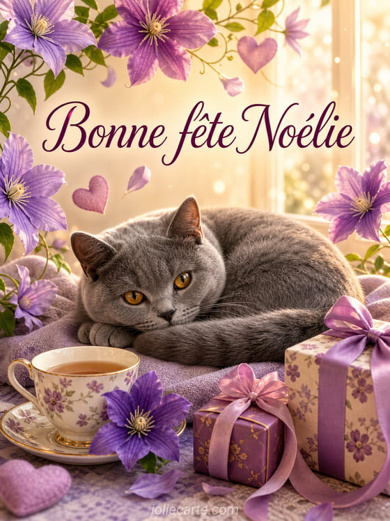 Carte bonne fĂȘte NoĂ©lie