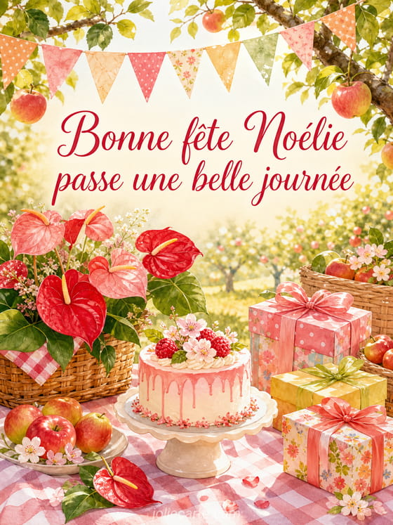 Carte bonne fĂȘte NoĂ©lie