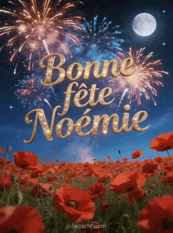 Bonne fête Noémie - Noemie bonne fete image