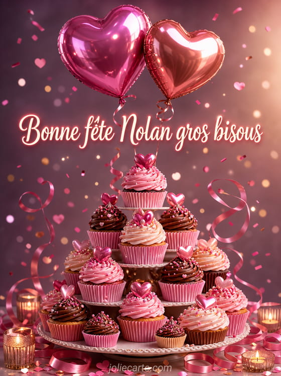 Carte bonne fête Nolan