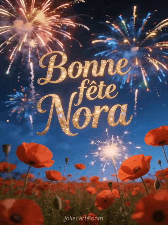 Bonne fête Nora - Bonne fete nora gratuit