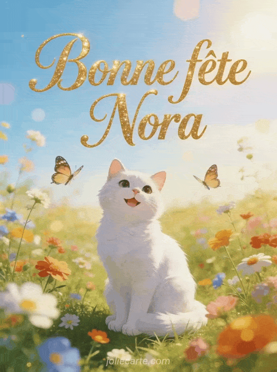 Bonne fête Nora - Bonne fete nora fille