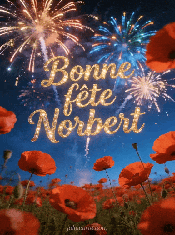Bonne fête Norbert - Bonne fete norbert gratuit