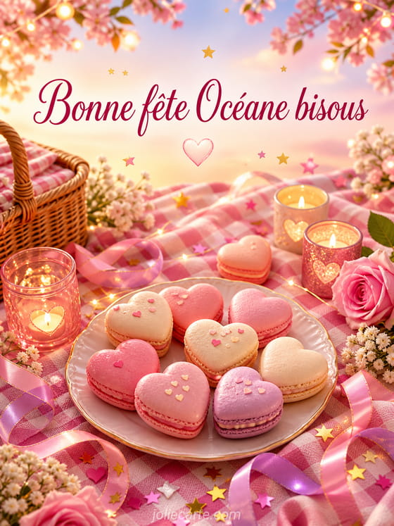 Carte bonne fête Océane