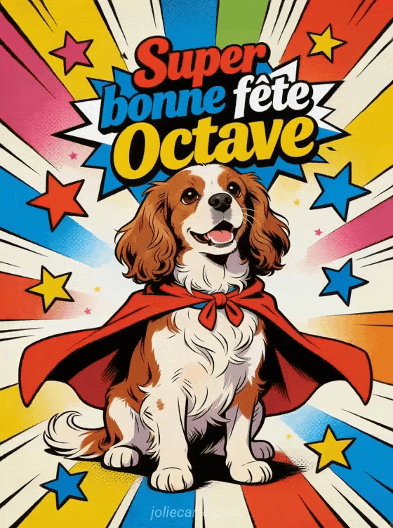 Bonne fête Octave - Bonne fete octave drole