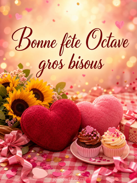 Carte bonne fĂȘte Octave