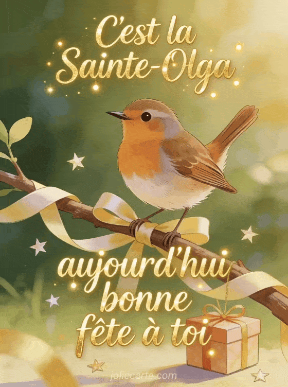 Bonne fête Olga - Bonne fete olga gros bisous
