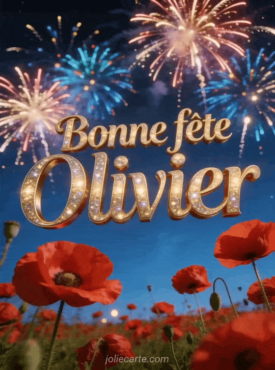 Bonne fête Olivier - Olivier bonne fete image
