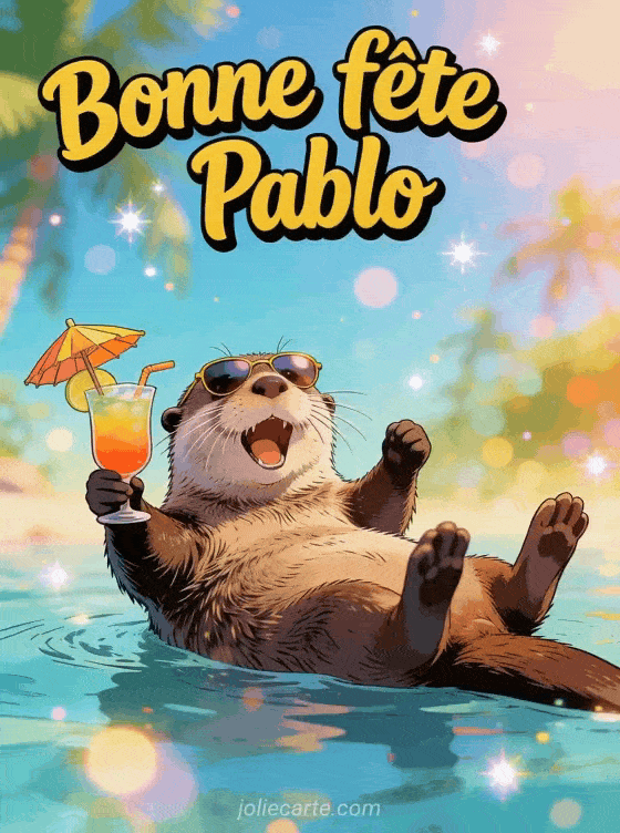 Bonne fête Pablo - Bonne fete pablo humour