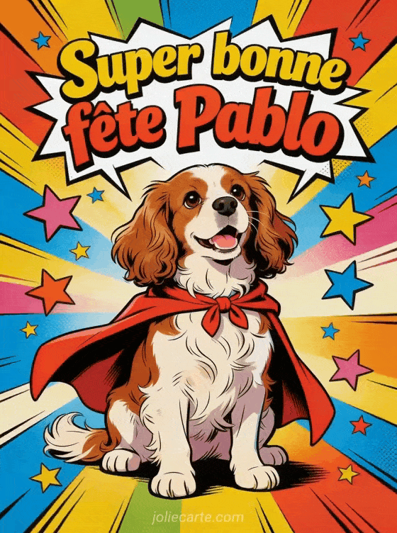 Bonne fête Pablo - Bonne fete pablo drole