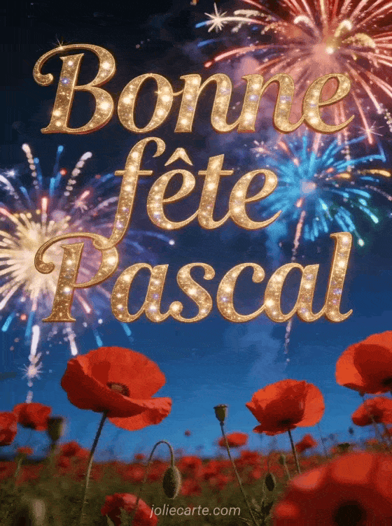 Bonne fête Pascal - Pascal bonne fete image