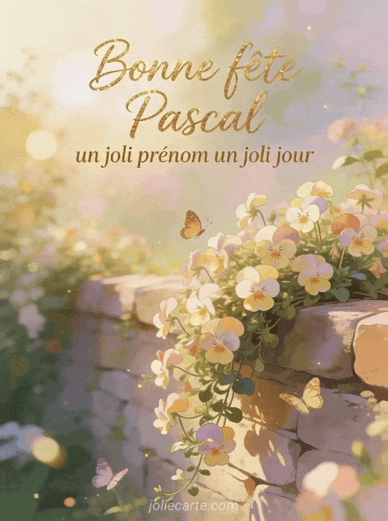 Bonne fête Pascal - Bonne fete saint pascal