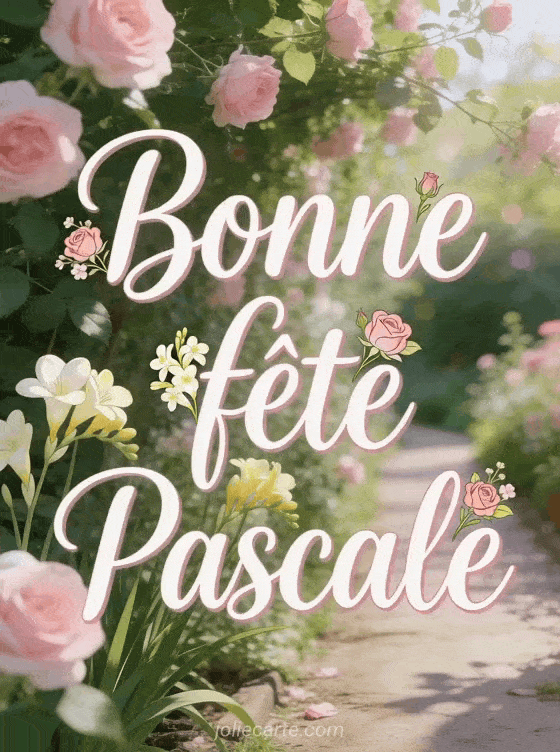 Bonne fête Pascale - Bonne fete pascale fleurs