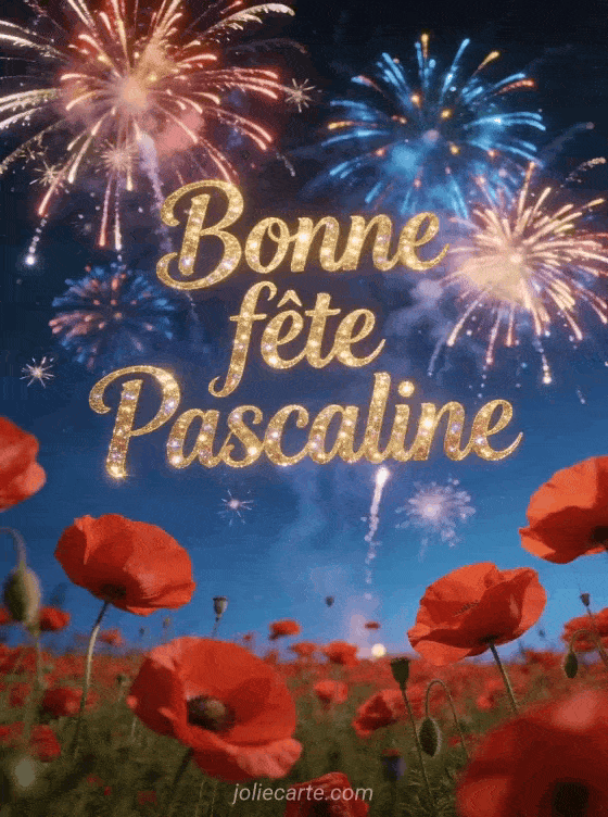 Bonne fête Pascaline - Bonne fete pascaline gratuit
