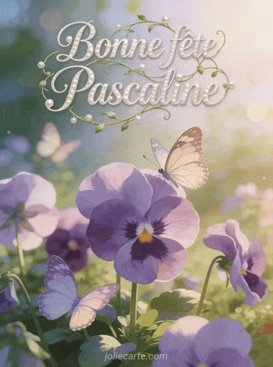 Bonne fête Pascaline - Fete ste pascaline