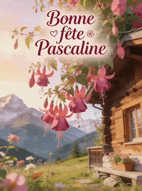 Bonne fête Pascaline - Bonne fete ste pascaline