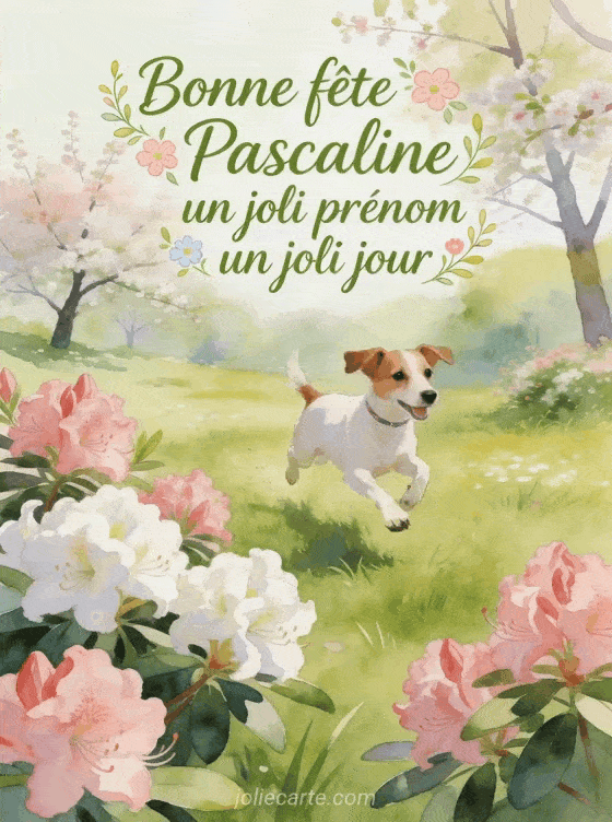 Bonne fête Pascaline - Bonne fete sainte pascaline