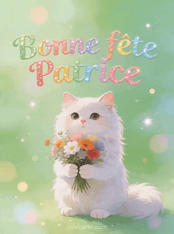 Bonne fête Patrice - Patrice gif bonne fete