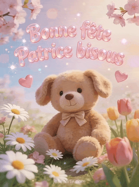 Bonne fête Patrice - Patrice bonne fete mon coeur