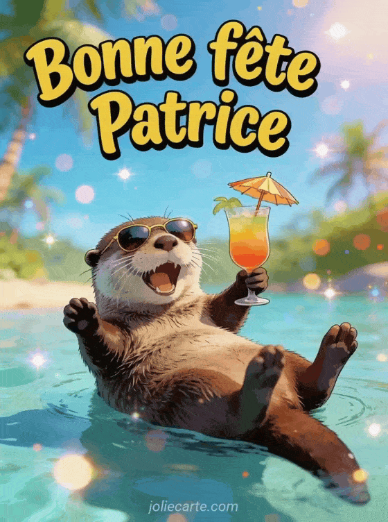 Bonne fête Patrice - Patrice image bonne fete