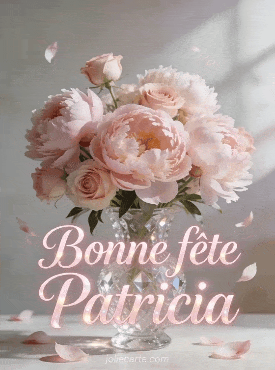 Bonne fête Patricia - Patricia gif bonne fete rigolo