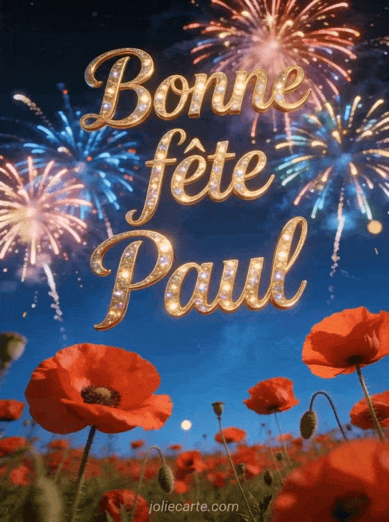 Bonne fête Paul - Paul bonne fete image
