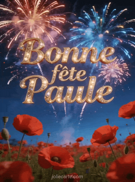 Bonne fête Paule - Bonne fete paule gratuit