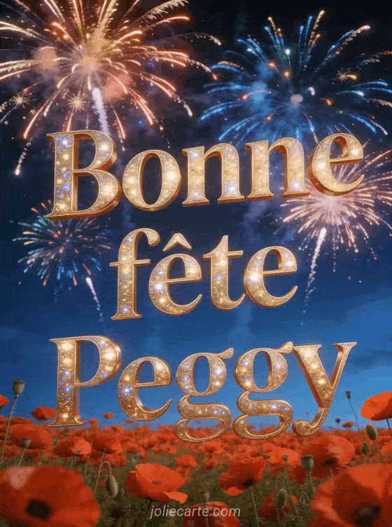 Bonne fête Peggy - Bonne fete peggy gratuit