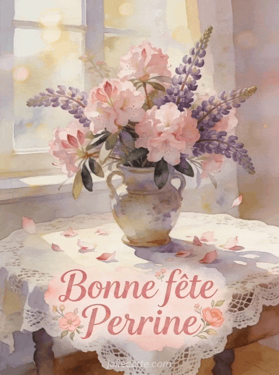 Bonne fête Perrine - Bonne fete perrine fleurs