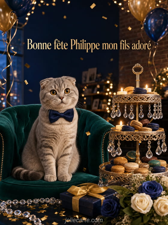 Carte bonne fĂȘte Philippe