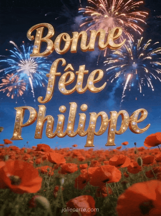 Bonne fête Philippe - Philippe bonne fete image