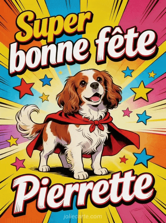Bonne fête Pierrette - Pierrette gif bonne fete gratuit